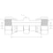 World Wide Fittings Female Flat Face O-Ring Swivel to Female Flat Face O-Ring Swivel Straight FS6565X06X06 - alternate 2